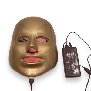 MZ Skin by DR. Maryam Zamani LIGHT THERAPY MASK Golden Facial Treatment Device